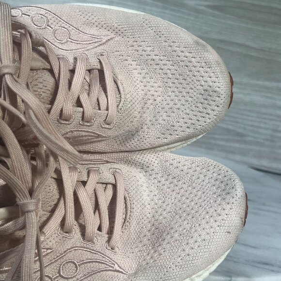 Saucony Triumph RFG Womens 9 Running Shoes Lotus Pink Foam Athletic Sneakers - Picture 13 of 15